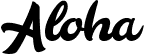 Aloha script styles