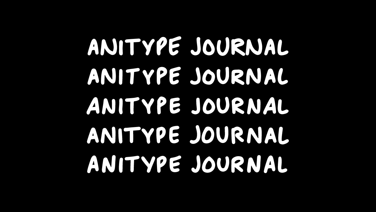 Anitype Journal
