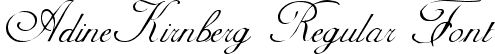 AdineKirnberg Regular Font