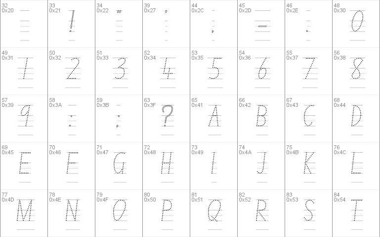 NSW ACT Handwriting Guide