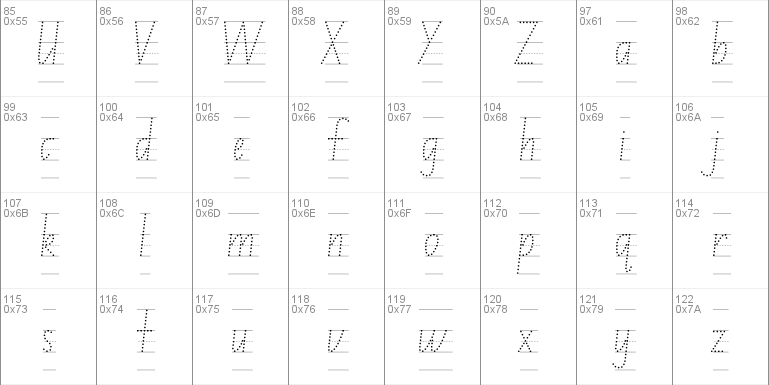 NSW ACT Handwriting Guide