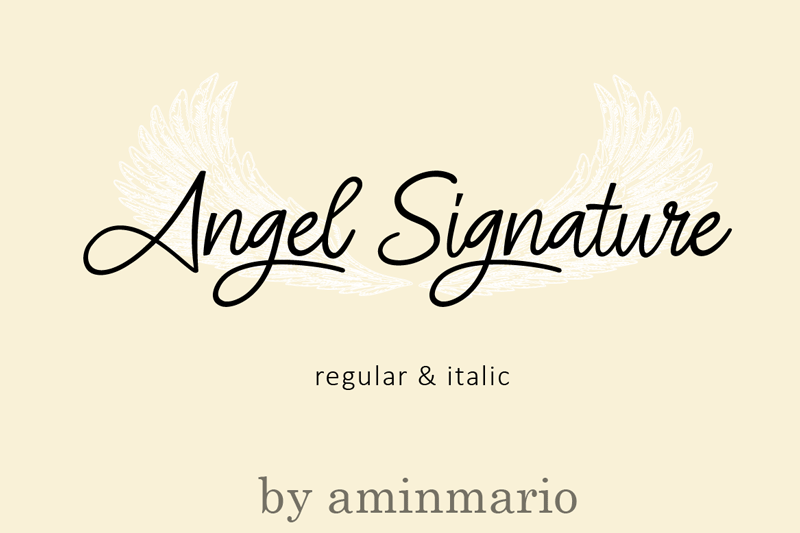 Angel Signature Italic