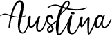 Austina handwritten