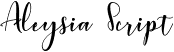 Aleysia Script