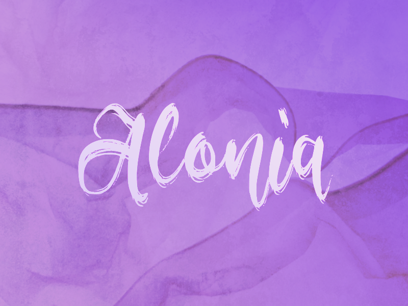 a Alonia