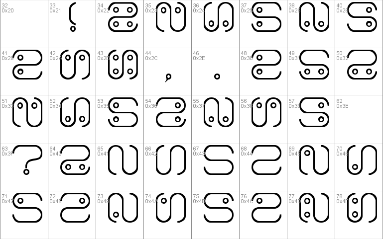  Alien  Language  Windows font  free for Personal