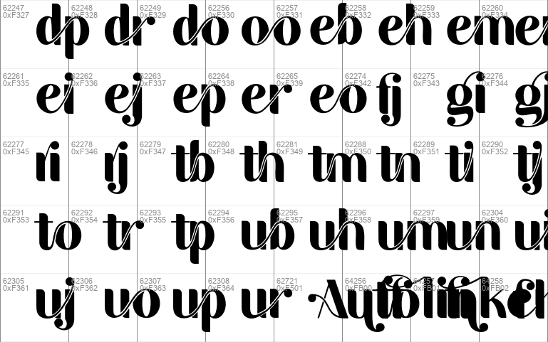 Autolinker Font Free For Personal