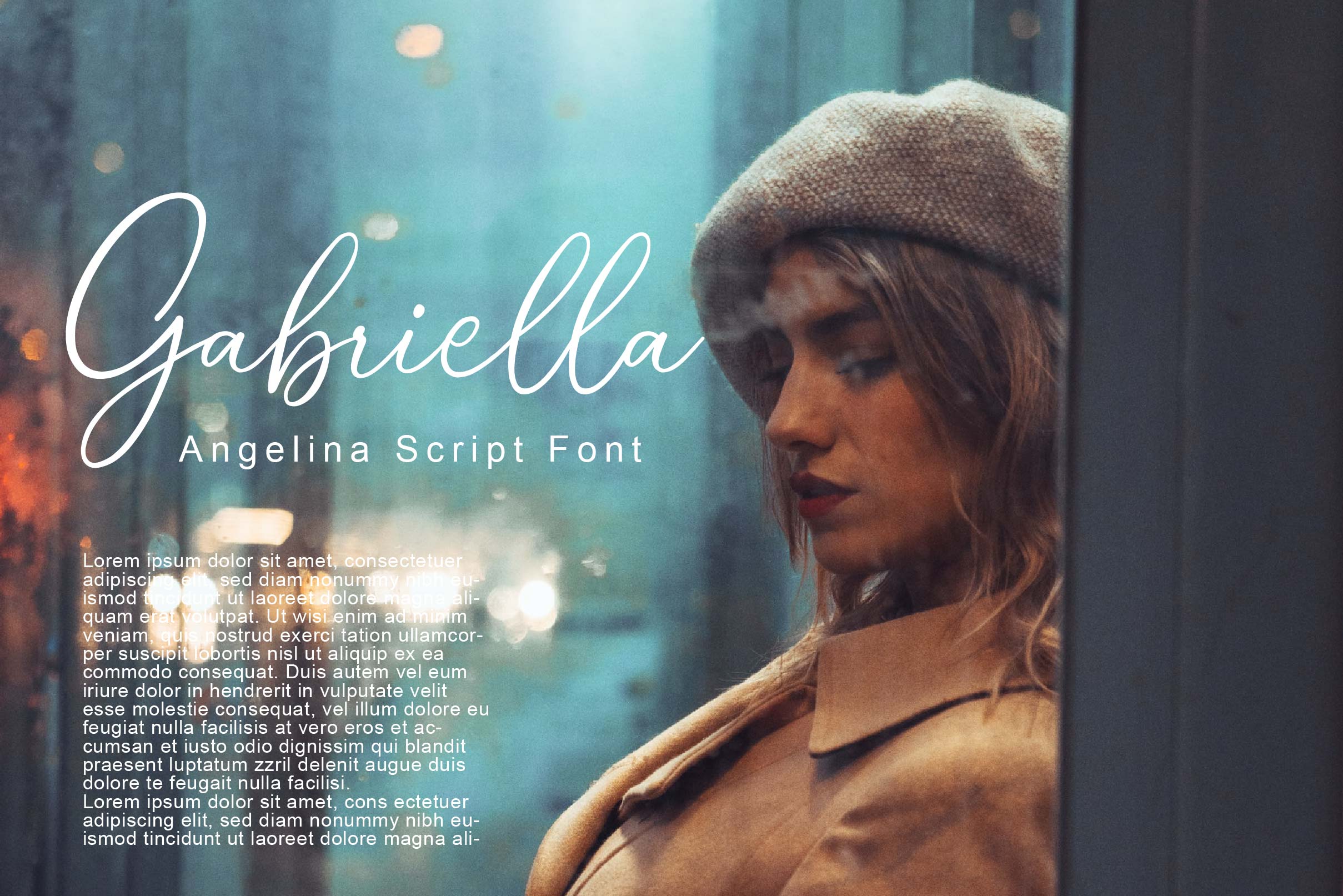 Angelina Script Font