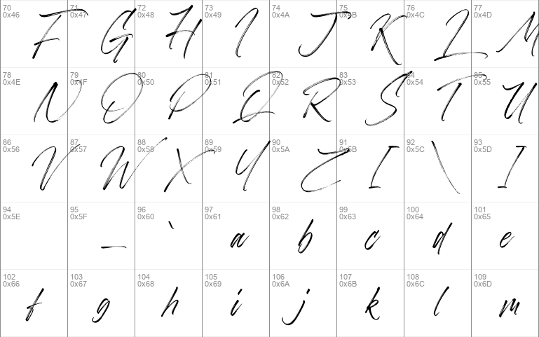 Aero brush script