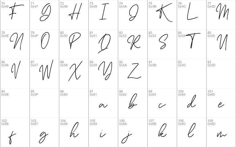 Attahost handwritten italic