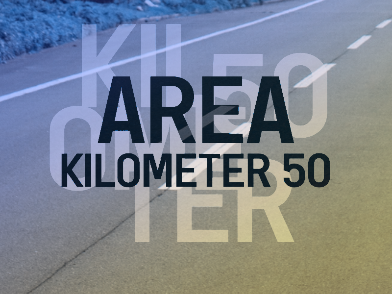 a Area Kilometer 50 