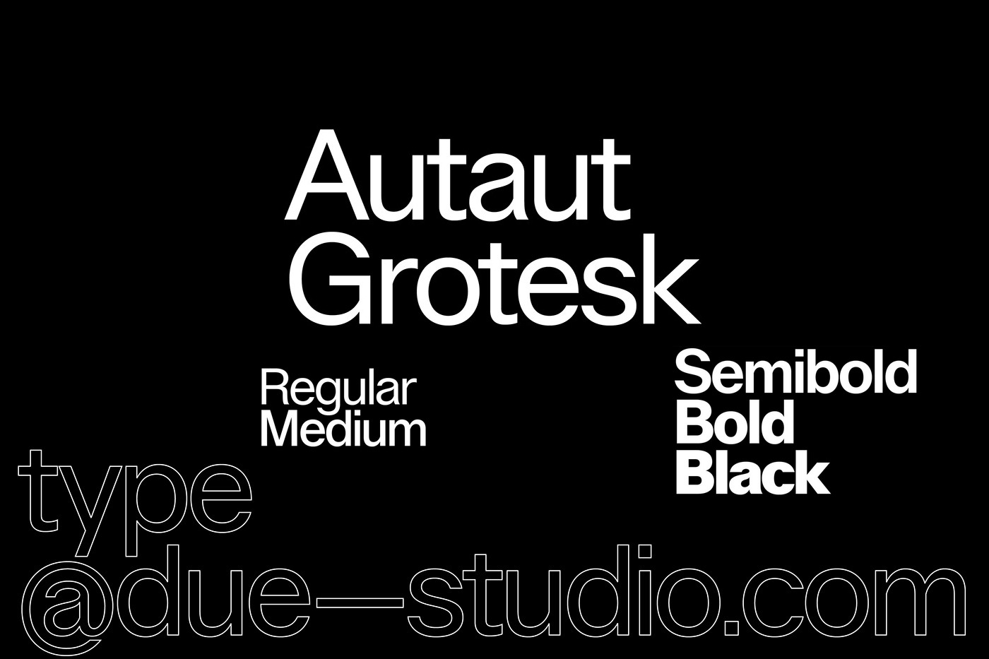 Autaut Grotesk-Trial