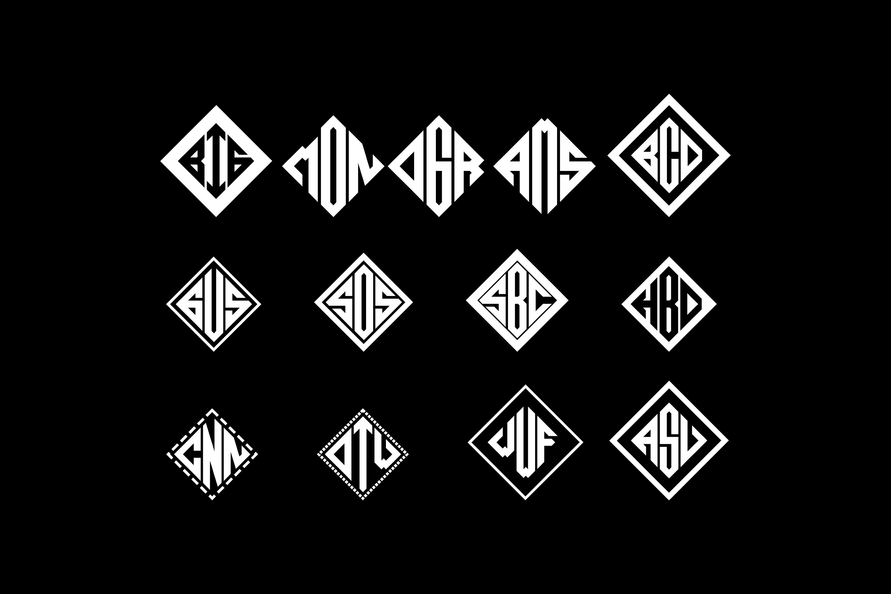 ABC-Diamond-Monogram