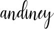 andiney logotype