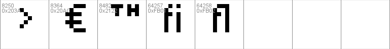 Alterebro Pixel Font