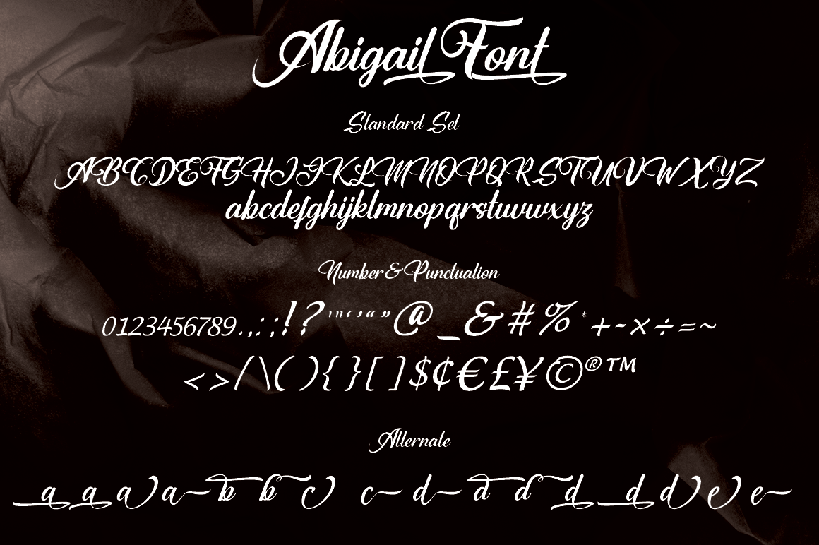 Abigail Font Demo
