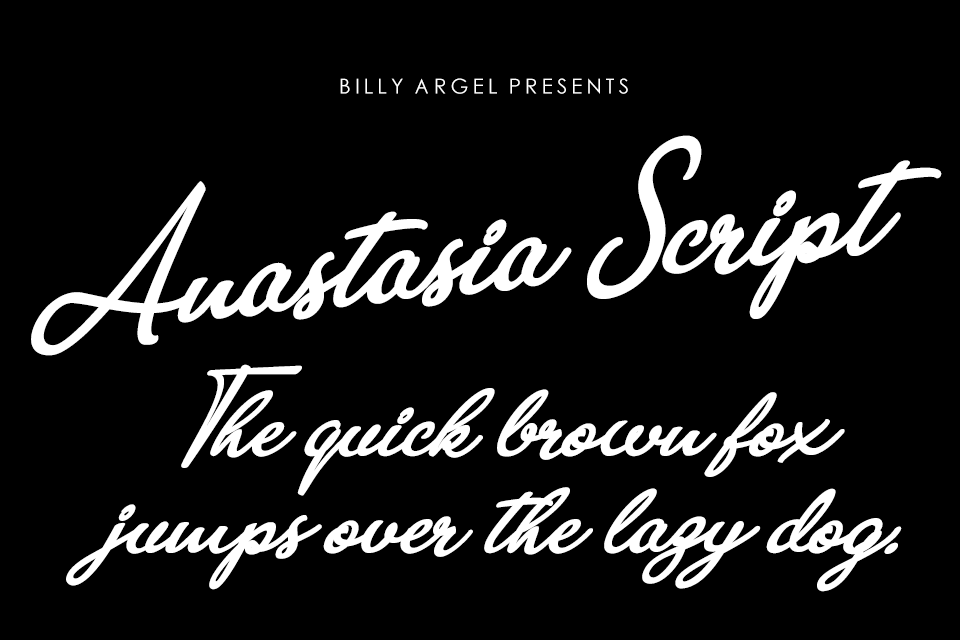 Anastasia Script Personal Use