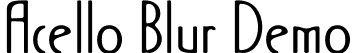 Acello Blur Demo