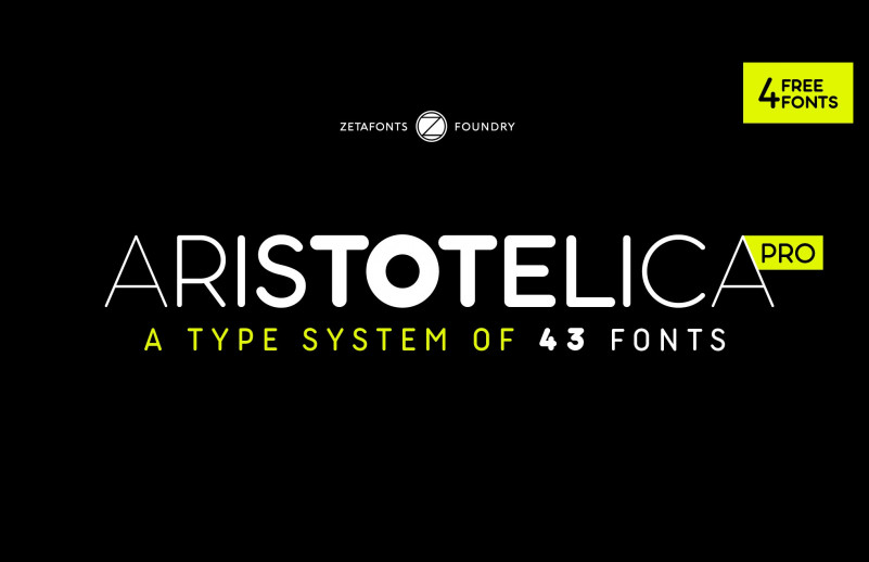 Download Aristotelica Pro Display Font Free For Personal PSD Mockup Templates