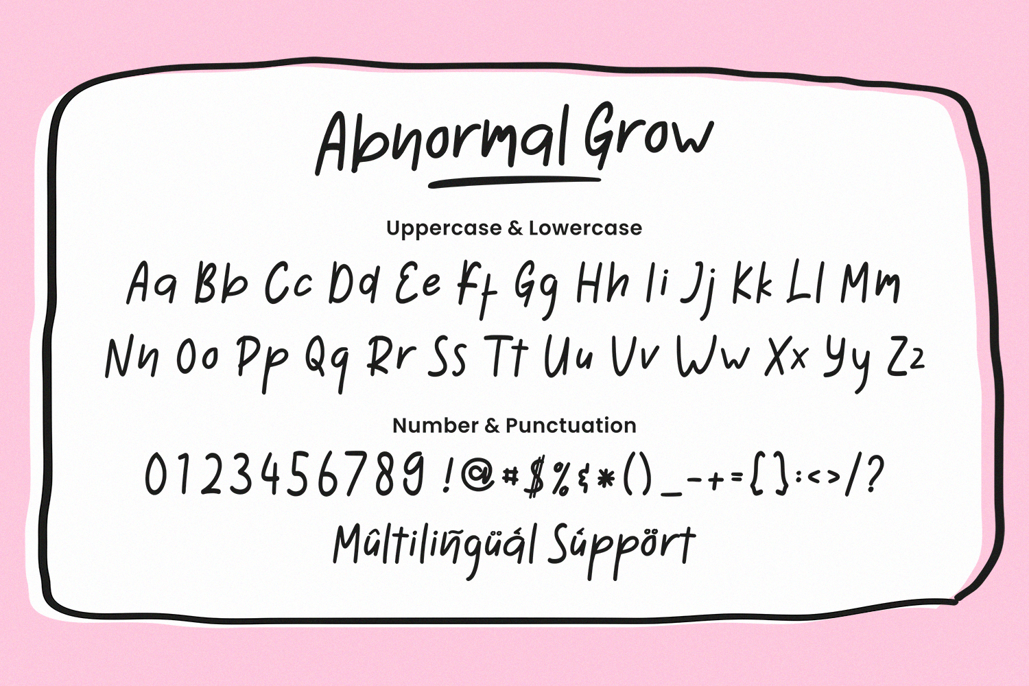Abnormal Grow