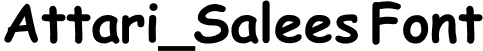 Attari_Salees Font