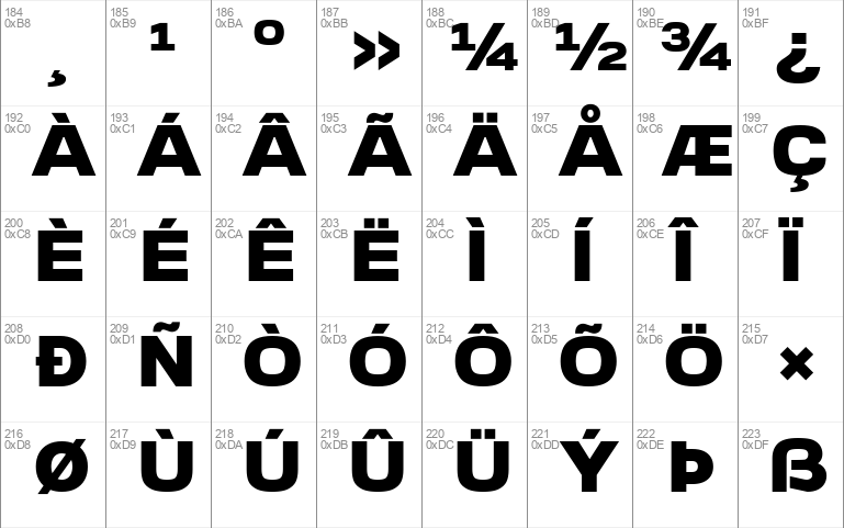 Arupala Grotesk Ultra