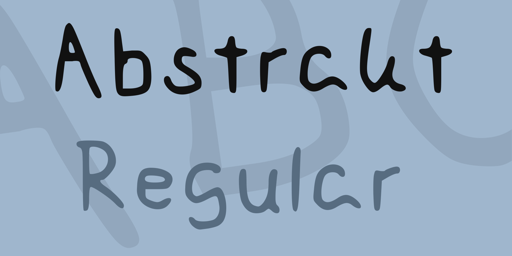 Abstrakt serif