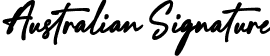 Australian Signature