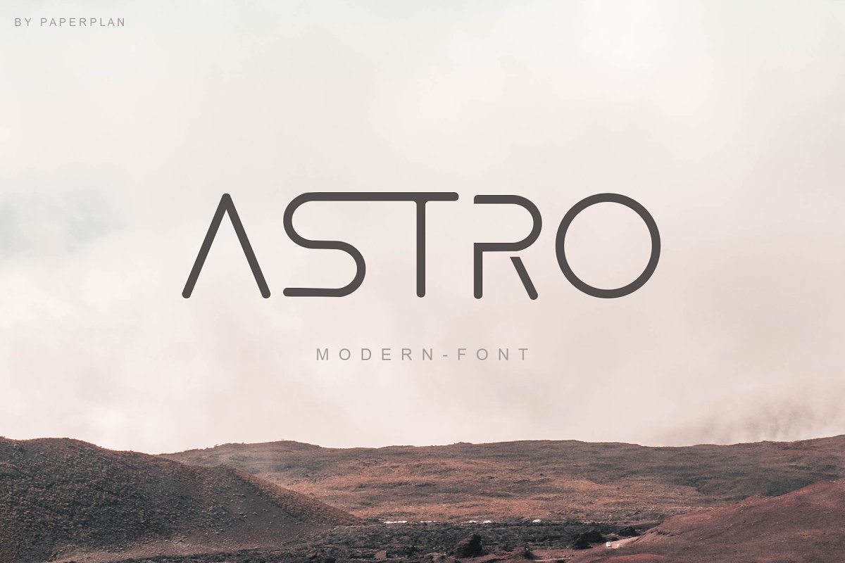 Astro Futuristic Font