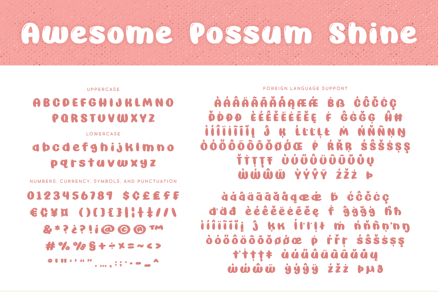 Awesome Possum Demo Outline