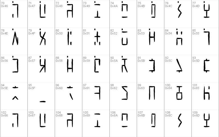 ancient text font free