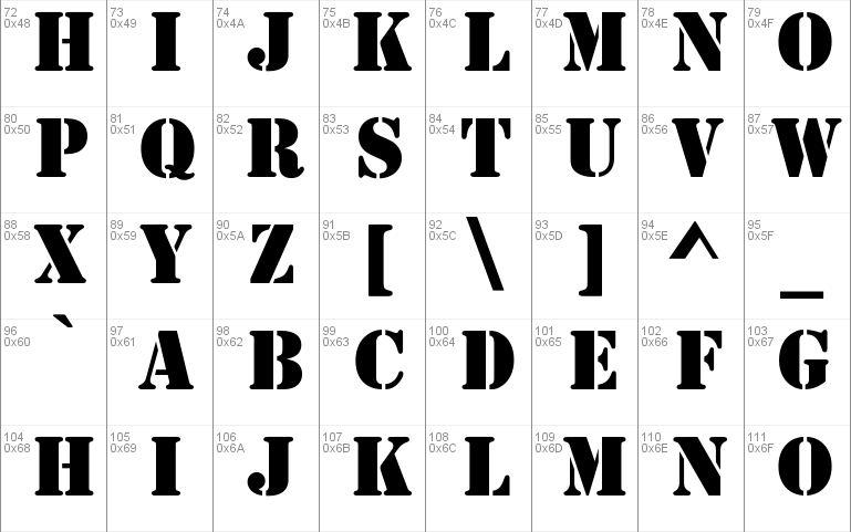 free fonts for commercial use army