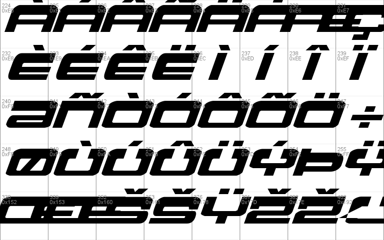 Atlantia Expanded Italic