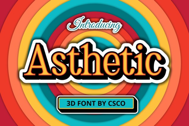 Asthetic 3D Demo ExtrudeRight