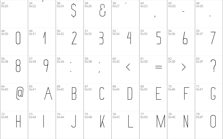 Allegro light Windows font - free for Personal