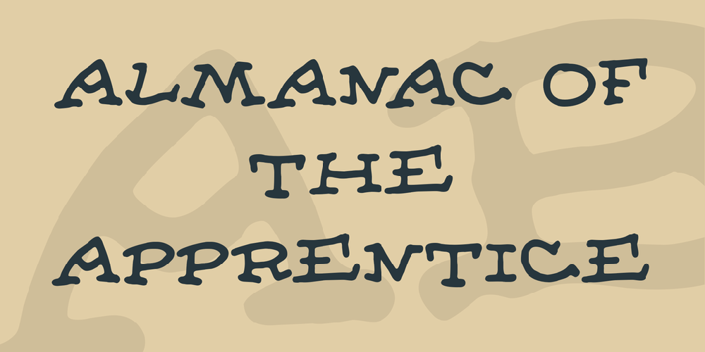 Almanac of the Apprentice