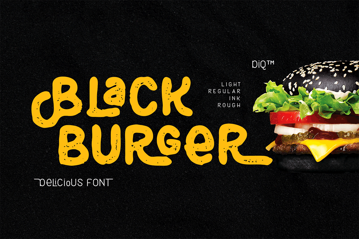 Black Burger Rough