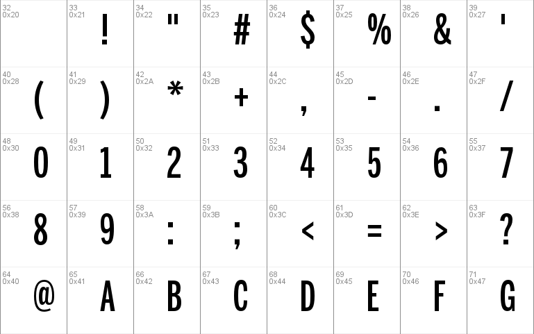 BentonSans ExtraComp Medium