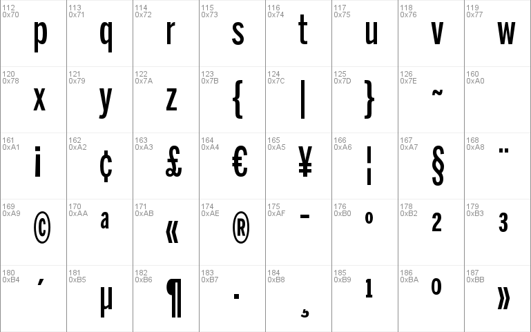 BentonSans ExtraComp Medium