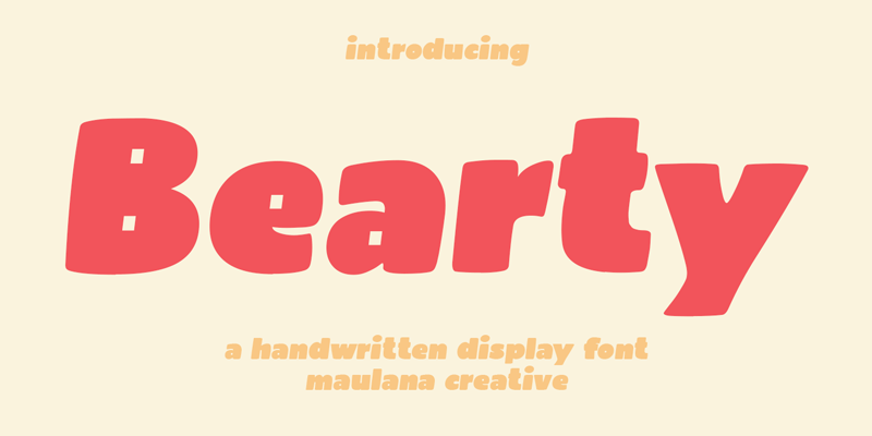 Bearty Free Font