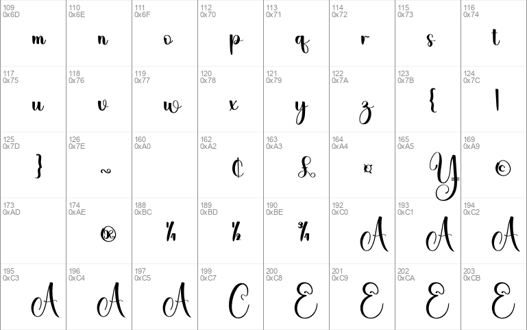 Baby Windows font - free for Personal