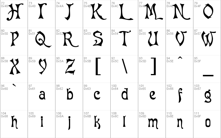 Baron Munchausen Normal Font