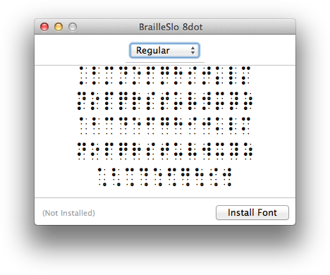 BrailleSlo 8dot