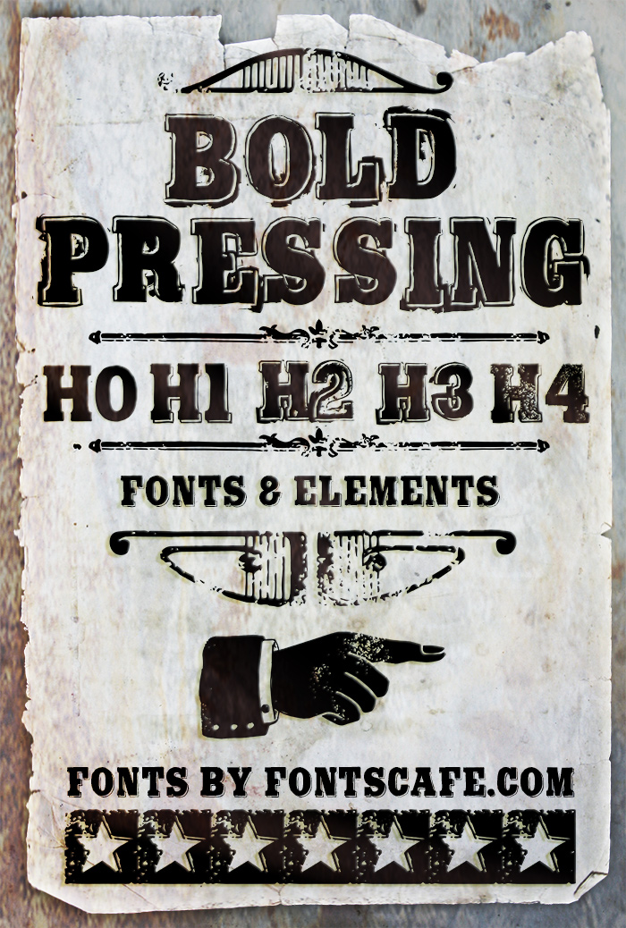 Bold Pressing H3