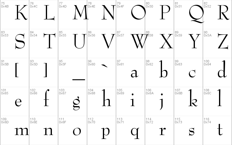 Bernhard Modern CG Roman Windows font - free for Personal