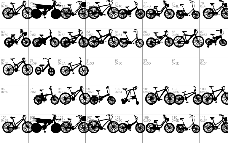 Bicycle TFB Windows Font - Free For Personal