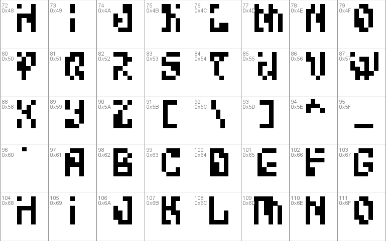 Bitwise Alpha Windows font - free for Personal
