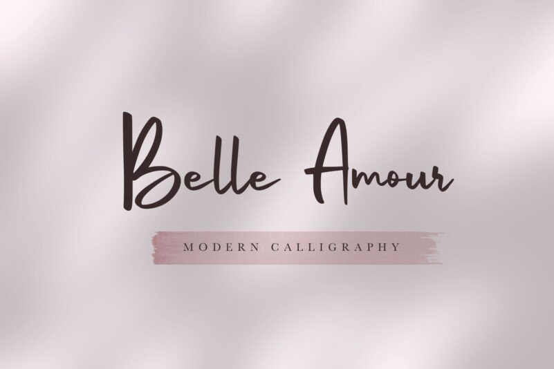 Belle Amour Free Italic