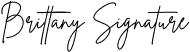 Brittany Signature