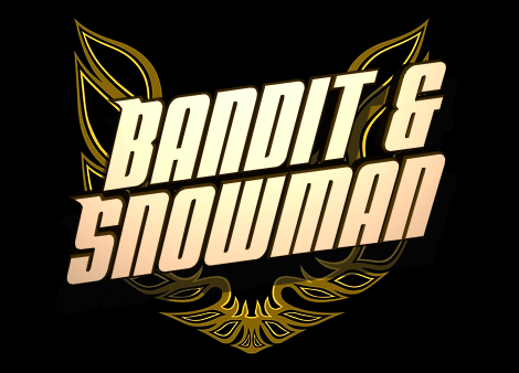 Bandit & Snowman Laser Italic